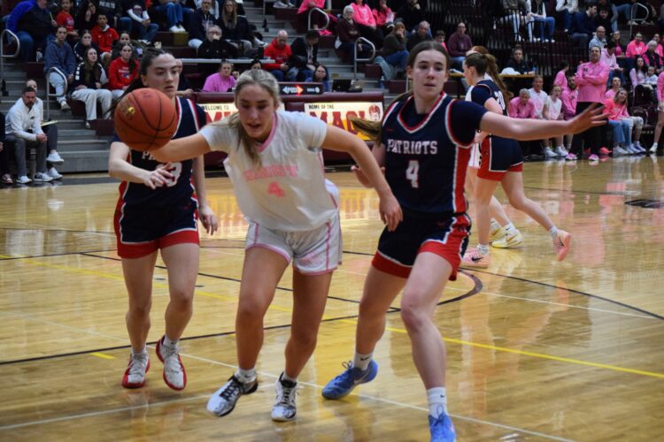 Majettes bounce back, top Patriots for WDA regular season title